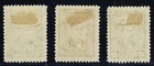Mexico  Set Of 3 Postal Savings Stamps  Blue  Green    Red  Mint  O g   H 