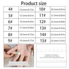 Ring 4 Sizing Kit  Professional Finger Measuring Tool  Smart Ring Sizing Kit  
