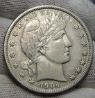 1904 Barber Half Dollar