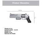 H-divers 2 P-4 Senator Foam Revolver     12 5  Lightweight Pu Prop Gun For Cosplay