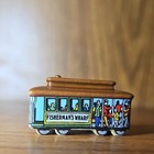 Rare Wade Painted Ladies San Francisco Collectible Mini Mansion Cable Car