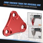 8mm Thickened Aluminum Engine Mount Brackets For Honda Trx 450 Er   R 2006-2014