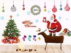 Christmas Window Clings For Glass window Stickers For Glass Xmas Decals 