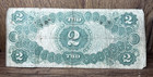 1917 Two Dollar Bill  2 Red Seal United States Legal Tender Large Note