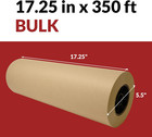Made In Usa   Bulk Value 17 25 In X 350 Ft  4200 In   Brown Butcher Paper W disp