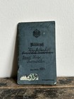 Rare 1903 German Military Pass Soldier Booklet Prussia Infantry Regiment Ww1 Era