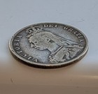 1888 Victorian Half Crown Solid Silver Antique Coin Vintage Old Jack The Ripper