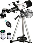 Telescope  70mm Aperture 400mm Az Mount Astronomical Refracting Telescope For   