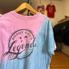 Vintage 90s Buddy Guy Legends Tie Dye Guitar Band T-shirt