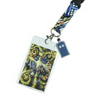 Doctor Who Breakaway Lanyard Exploding Tardis Badge Id Holder 1 5  Tardis Charm