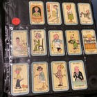 13x Rare Tobacco Cigarette Cards Happy Family 1925 Cards Game Ms  Master Uk Lot