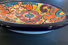 Authentic Hand-painted Talavera Soap Dish     Blue Rim