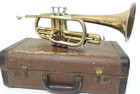 1955 Conn 14a Cornet      director Refurbished Eztone Mp And Case   Extras 503304