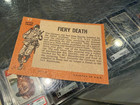 1965 Topps Battle Cards  42 Fiery Death Non Sports Card Nm