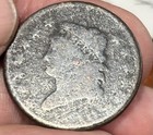 U s  Large Cent 1810 Classic Head  Poor Cond  Corroded  Last Digit  0  Visible