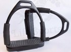 Horse Flexible Safety Stirrups Irons English Bendy Riding Stainless  5 Inch  