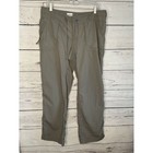 The North Face Nylon Hiking Pants Size 12 Short Gray Drawstring
