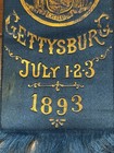 1893 Gettysburg New York Day 30th Anniversary Veterans Badge