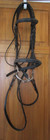 New Black English Bridle Padded And Raised  5  Dee Bit  Laced Reins