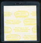 Vintage 1988 Moody Blues Concert Laminate Backstage Pass All Area Access