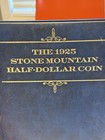 1925 Stone Mountain Half Dollar Silver Coin With Stamps - Pcs Booklet