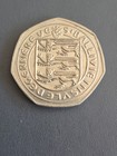 Bailiwick Of Guernsey Fifty Pence Coin 1981