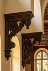 Handcrafted Wooden Corbel Elegant Carved Wall Bracket
