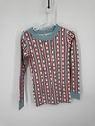 Nwt Hanna Anderson Sleepwear Pajama Set Kids 5 Multicolor 100  Organic Cotton