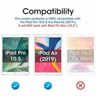 Junelily Glass Screen Protector For Ipad Air 3  2019  10 5   Ipad Pro 10 5  -2pk
