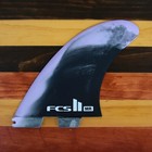 New Fcs Ii Mr Performance Core  pc  Surfing Tri Fin Set Black And Lavender