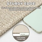 Washable 3x8 Ft Woven Runner Rug - Non-slip Indoor Carpet For Hallways   Kitchen