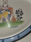 Vintage Pfaltzgraff Toddler Divided Bunny Plate  Selandia