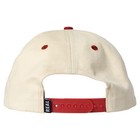Real Skateboards Hat Pier 7 Snapback Natural maroon
