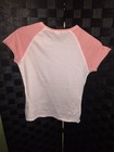 New John Deere Licensed Girls    s    2 Tone Pink Nothing Runs Like A Deere T-shirt