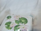 The Toscany Collection Porcelain Trinket Jewelry Box Floral Lidded 5x4x2 