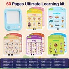 Interactive Learning Tablet For Kids Educational Talking Toy With 30 Flash Cards