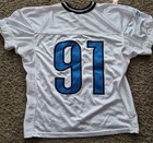 100  Authentic 2010 Reebok Detroit Lions Team Issued Game Jersey Practice 48 L