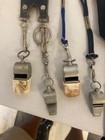 Nassau County Auxiliary Police Whistle Tie And Holders New York Vintage