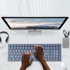 Keyboard Skin For Rk Royal Kludge Rk100 Tri-modes Mechanical Gaming Keyboard