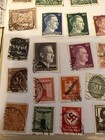 Third Reich Germany Stamp Collection Hitler Ww2 Reich Saar Dienstmarke
