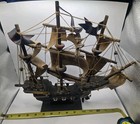    vintage Santa Maria Wooden Model Ship 1492 Columbus Flagship Japan 15  Nautical