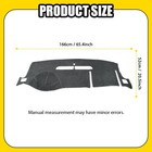 Dashboard Cover Dash Mat Gray Fit 07-13 Chevrolet Silverado Suburban Tahoe 1-5x