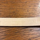 Vintage 1998 Brown Italian Leather Silver Plate Buckle Women   s Western Belt Sz S