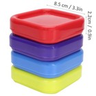4 Pcs Magnetic Pin Holder  Magnetic Pin Cushion Magnetic Pin Holder Dish Squa   