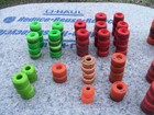 Vintage Lot Of 132 Roller Skate Wheels