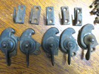 5 Antique Window Sash Locks Includes Screws Salvaged From 1900s House