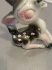 Vintage Ceramic Porcelain Deer Fawn Figurine 2 75  Tall Japan