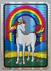 12 Rare Vtg Prism Unicorn   Pegasus Vending Machine Stickers  Collectible Nos