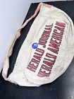 Vintage Newspaper Canvas Carrier Bag The Herald Journal Herald American