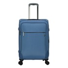Btl Btl-25-24ssblue 24-inch Recycled Nylon Softside Checked Upright Luggage 